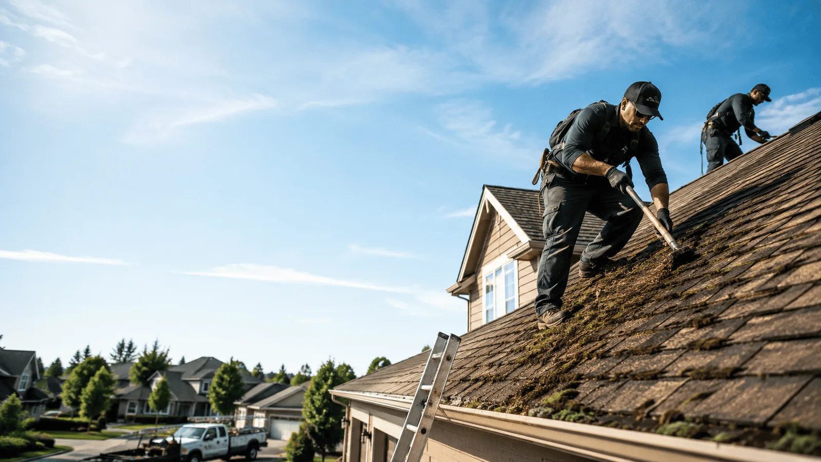 Roof Moss Removal in Clarksburg, CA near me